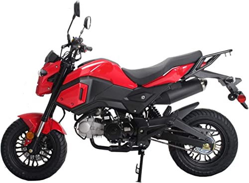 125cc Motorcycle Bike Dirt Bike Street Gas Bike Red E362