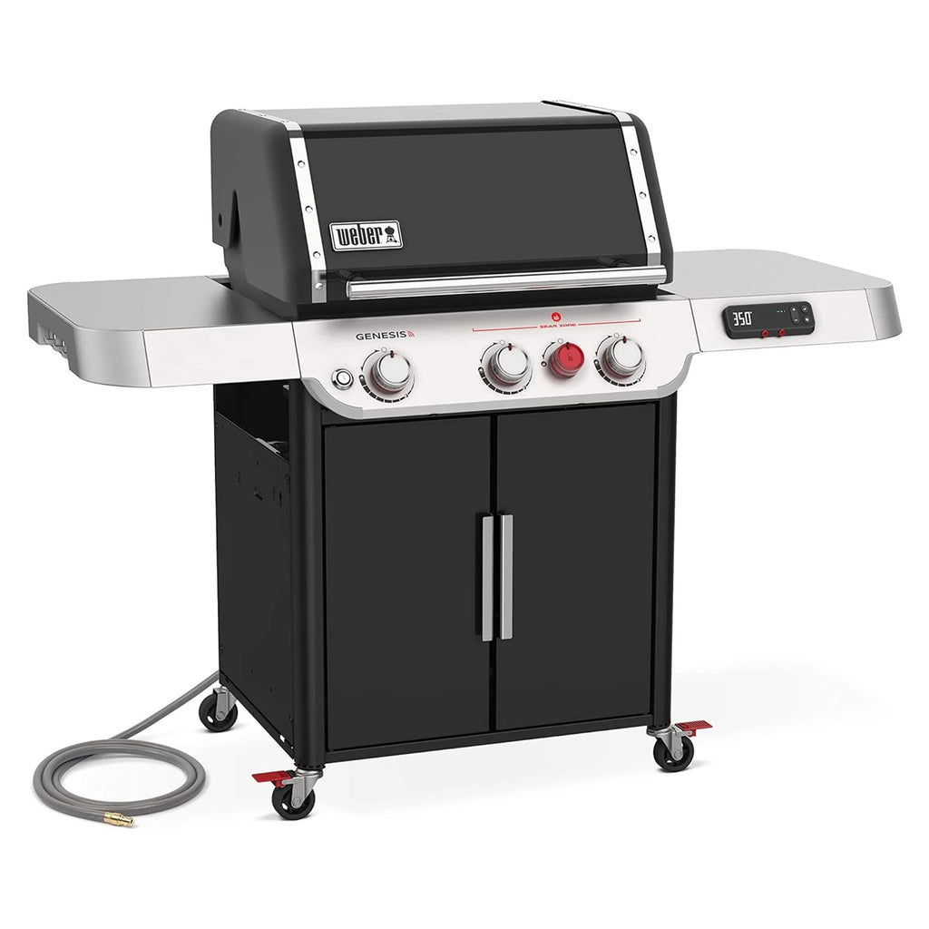 3 Burner Natural Gas Barbecue Grill, Black S8136