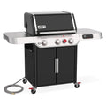 3 Burner Natural Gas Barbecue Grill, Black S8136