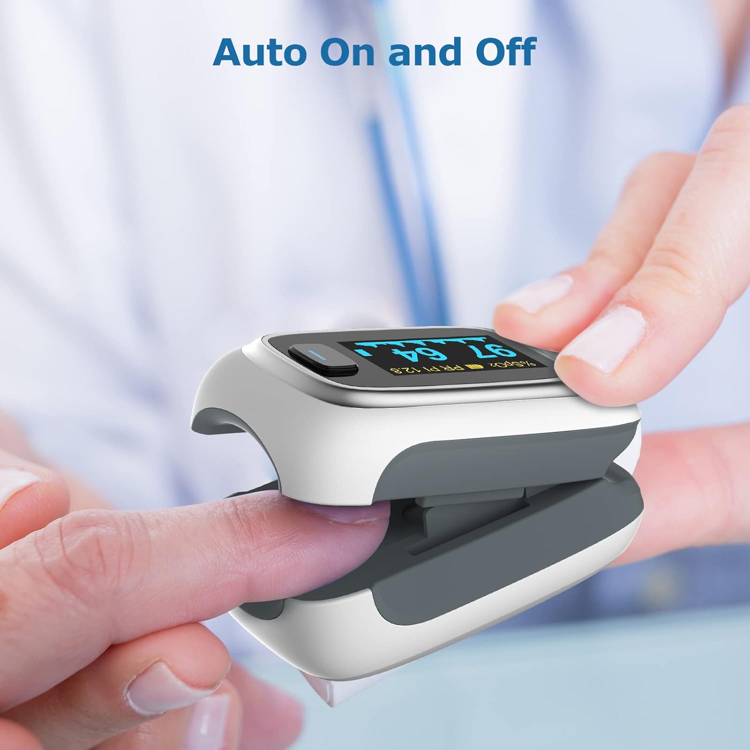 Fingertip Pulse Oximeter Blood Oxygen Saturation Monitor G448