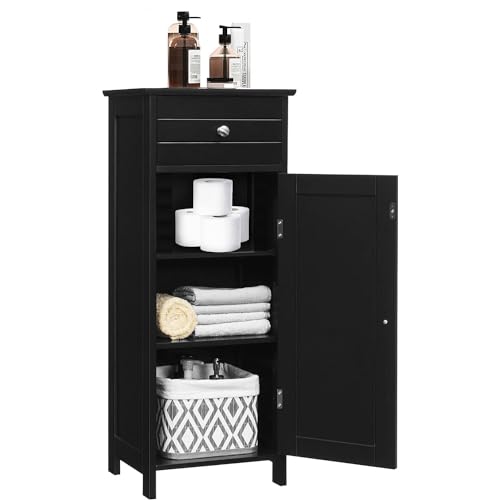 Black Large Bathroom Storage Cabinet R416801