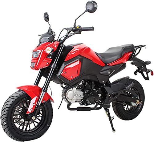 125cc Motorcycle Bike Dirt Bike Street Gas Bike Red E362