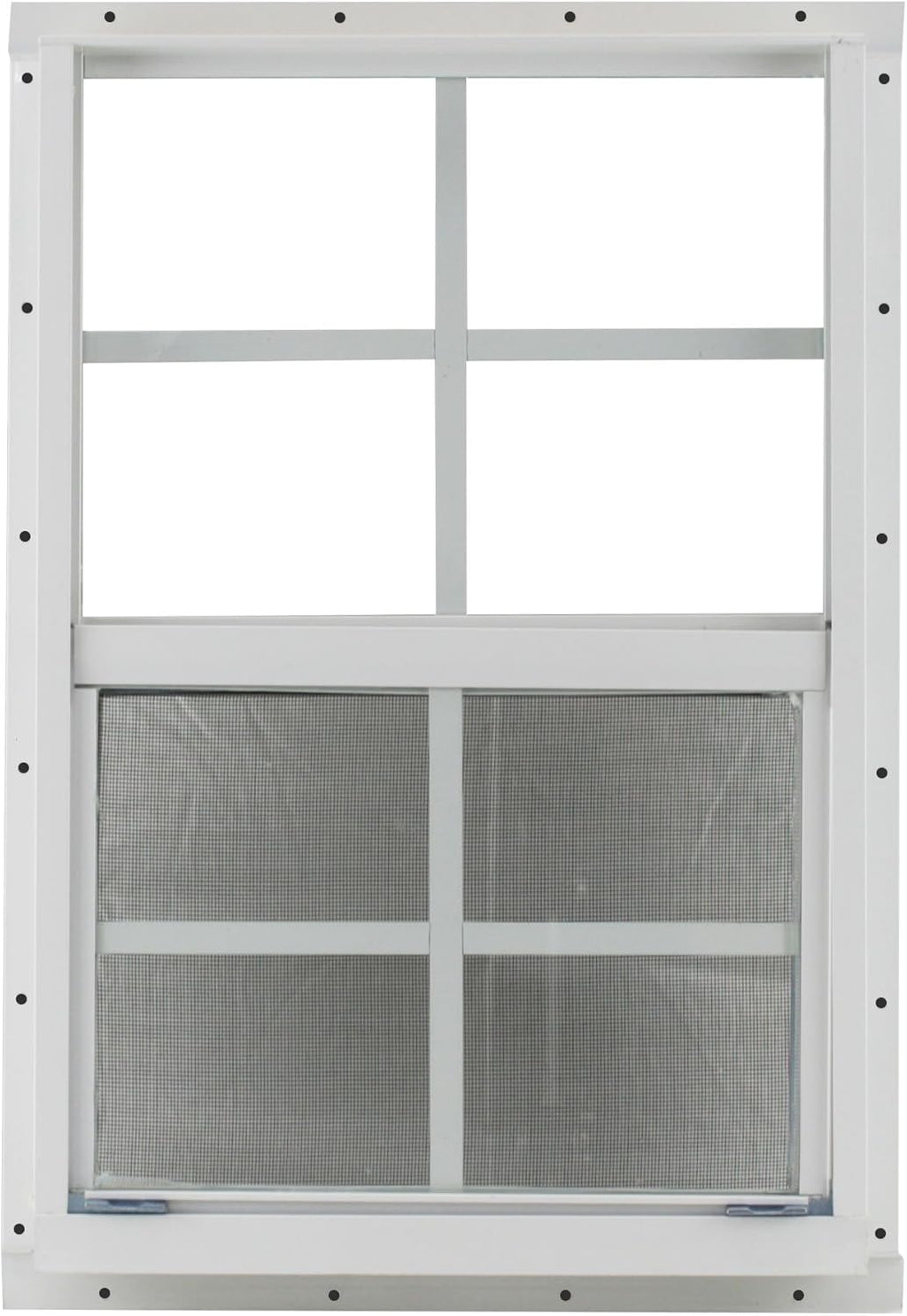 12 X 18 White Flush Playhouse Window J925618