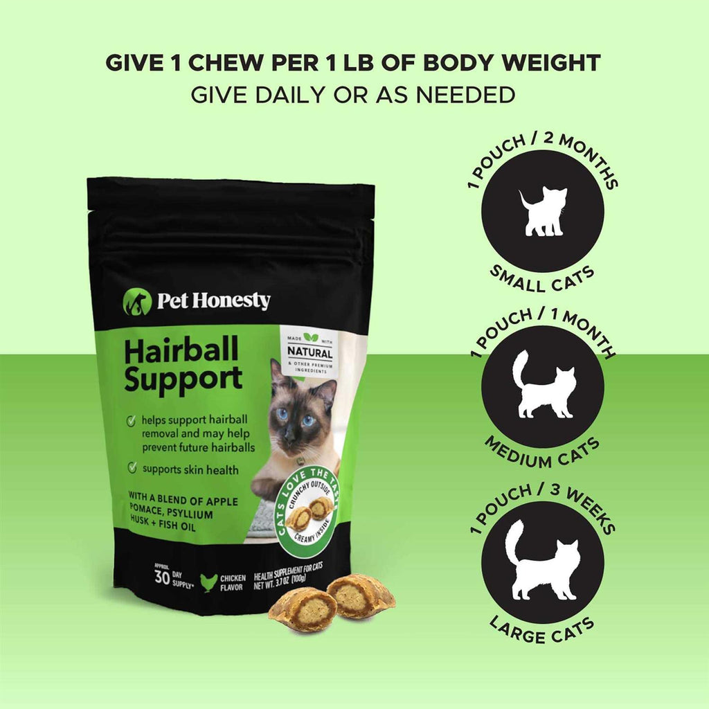 Hairball Support Cat Chews R3220