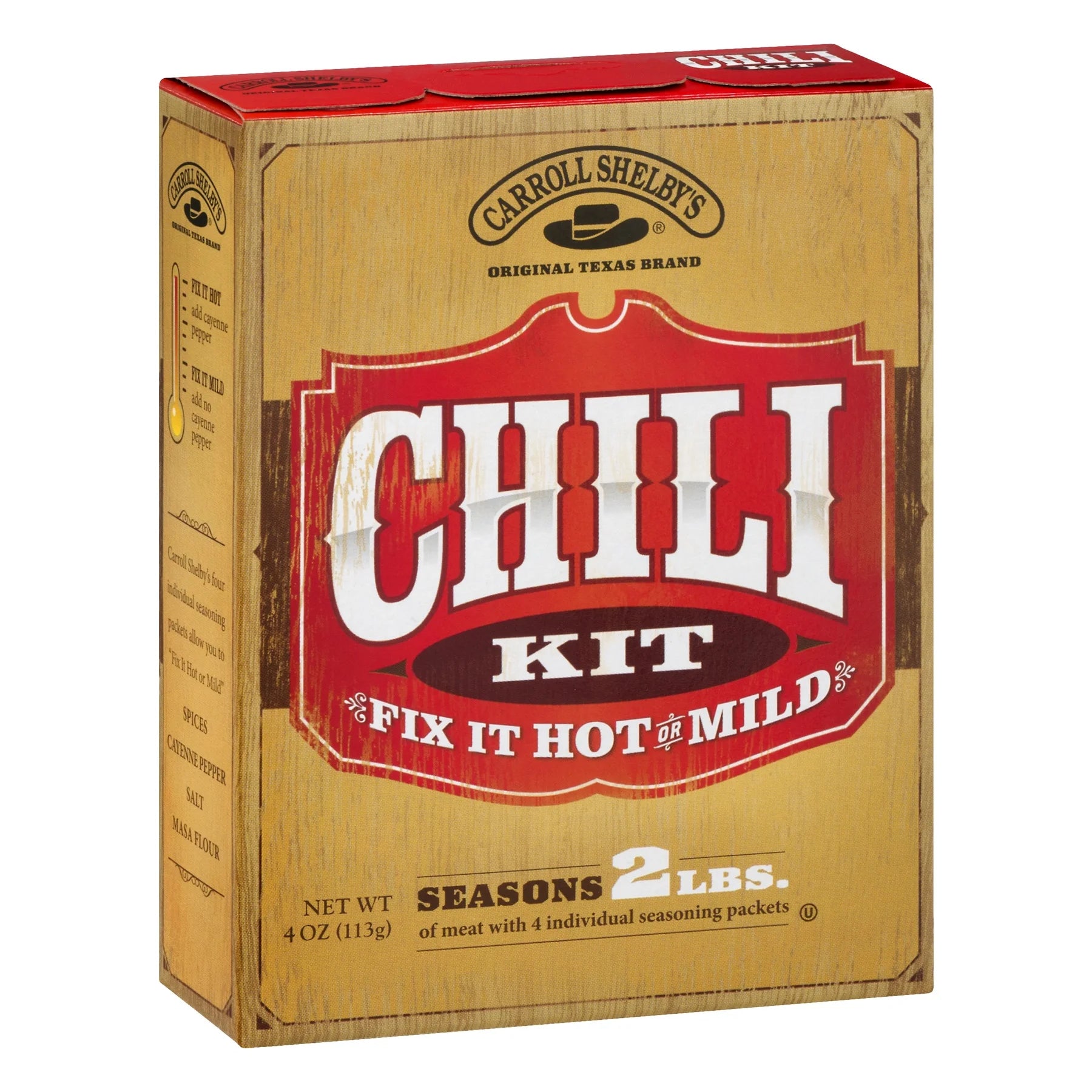 (4 pack) Chili Kit, 3.65 oz B625