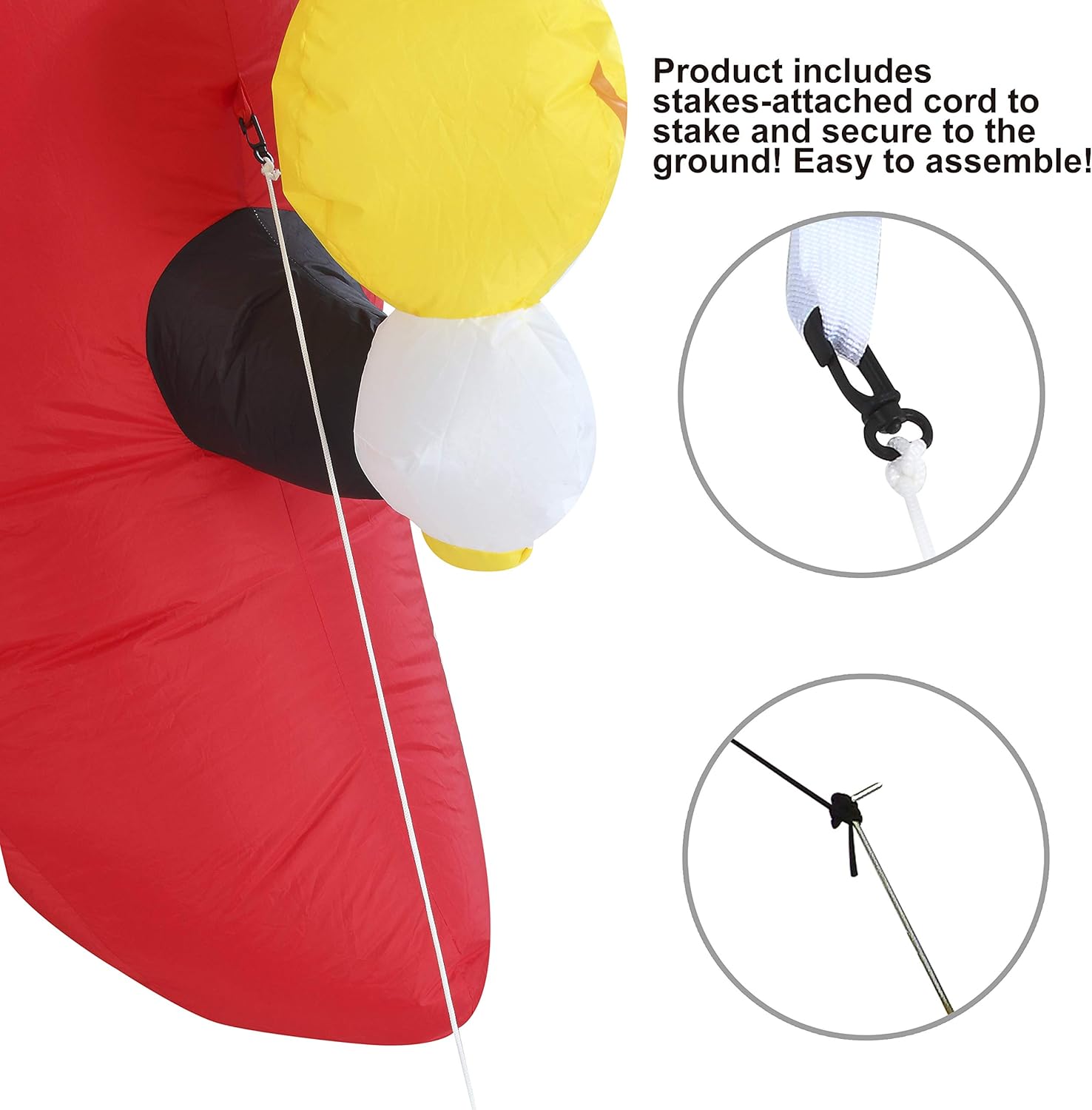 6 FT Inflatable Decoration with LEDs G1535