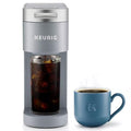 Compact Single-Serve K-Cup Pod Coffee Maker with Iced Coffee Option, Black N204345