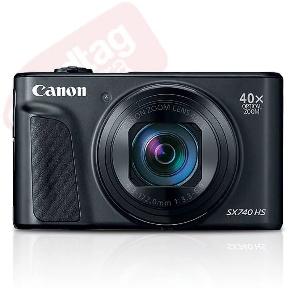 20.3MP 4K Digital Camera 40x Optical Zoom Wi-Fi Black W210