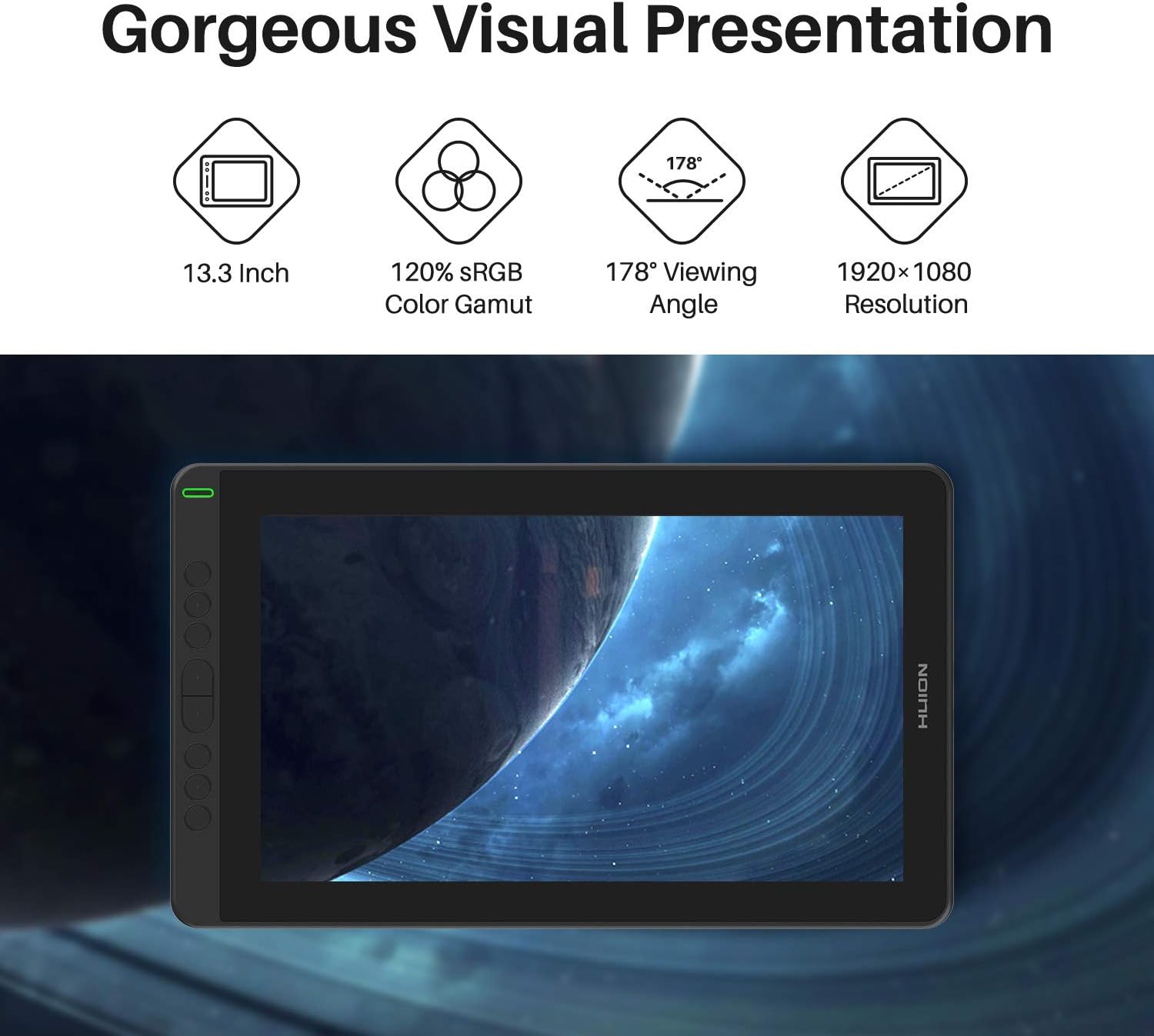 13.3 inch Drawing Tablet with Screen L5105