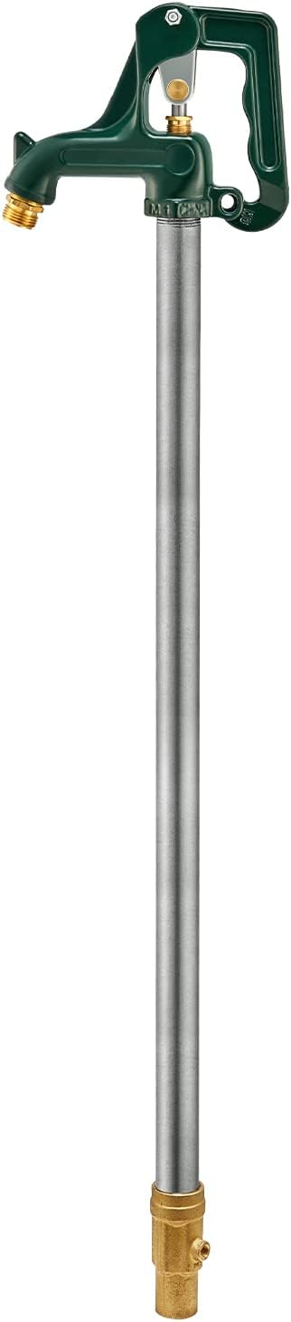 Green Frost-Free Yard Hydrant 3/4" Pipe Connection 39.4" Total Length D292812