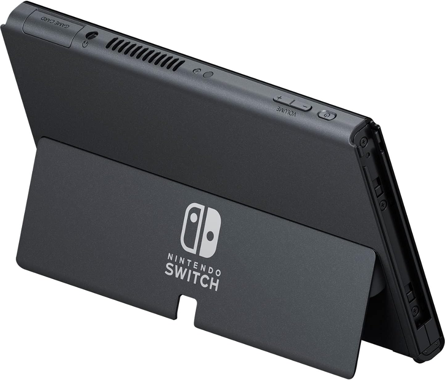 Switch OLED Model with Neon Blue and Red Joy-Con, Black Dock - 7" OLED Touchscreen, 64GB Internal Storage U585