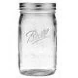 32 oz Wide Mouth Jars with Lids and Bands, Set of 12 N9849