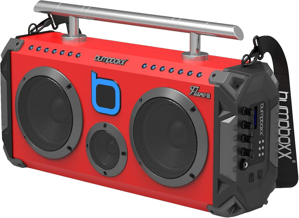 Black Graffiti Retro Bluetooth Boombox X9503