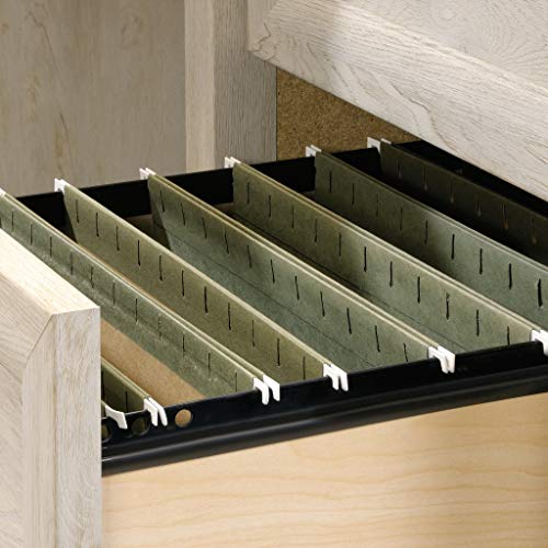 Estate Black Executive Desk with File Drawer Storage R743
