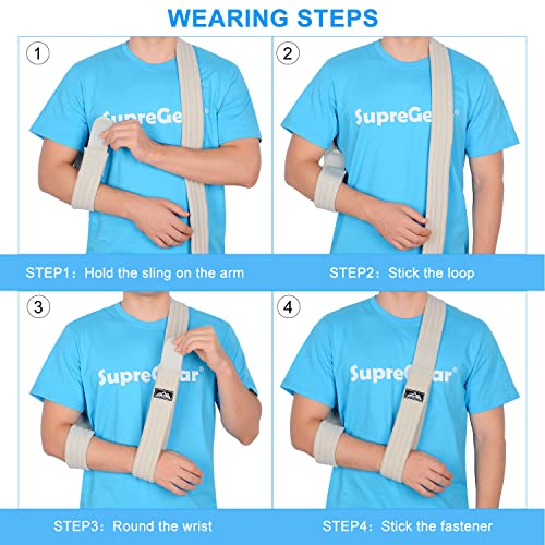 Adjustable Black Shoulder Brace Arm Sling Y760751