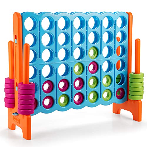 4 in A Row Giant Game Set with 42 Jumbo Rings Z32193