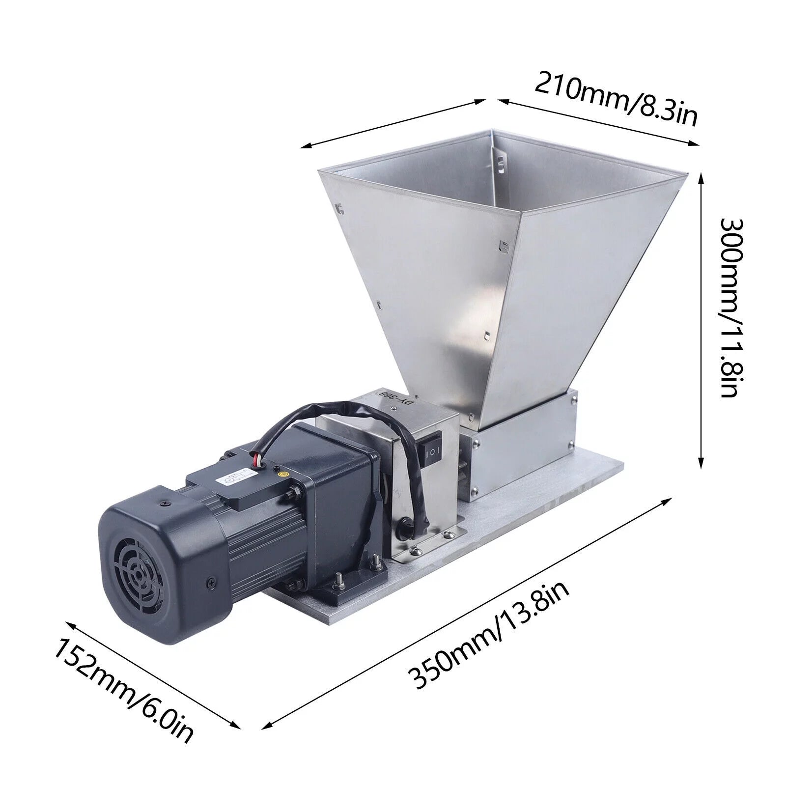 Electric Grain Grinder Stainless Steel O5252