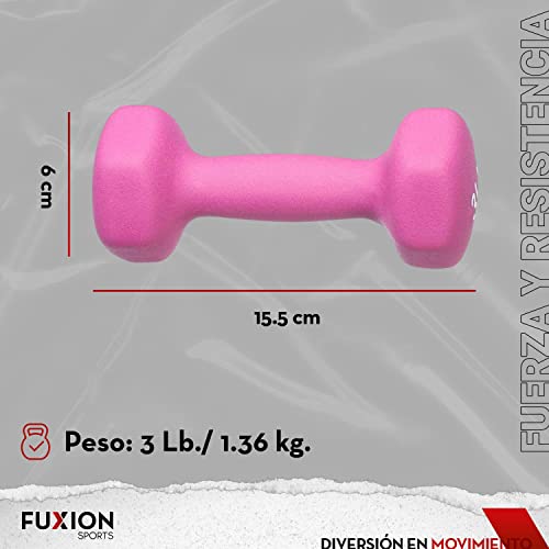 Neoprene Dumbbell Hand Weights Sets of 2 Hexagon Non-Slip Weights D5913