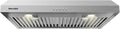 30 Inch Stainless Steel Under Cabinet Range Hood with Baffle Filters and 2 LED Lights Z11234