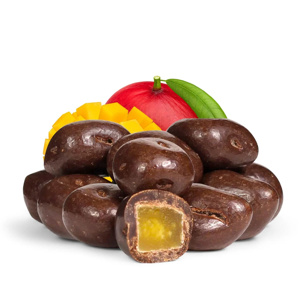 Milk Chocolate Covered Dried Mango 5 Lbs Bulk Bag O33403