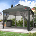 10x10 Pop Up Canopy Tent with Mosquito Netting C1443