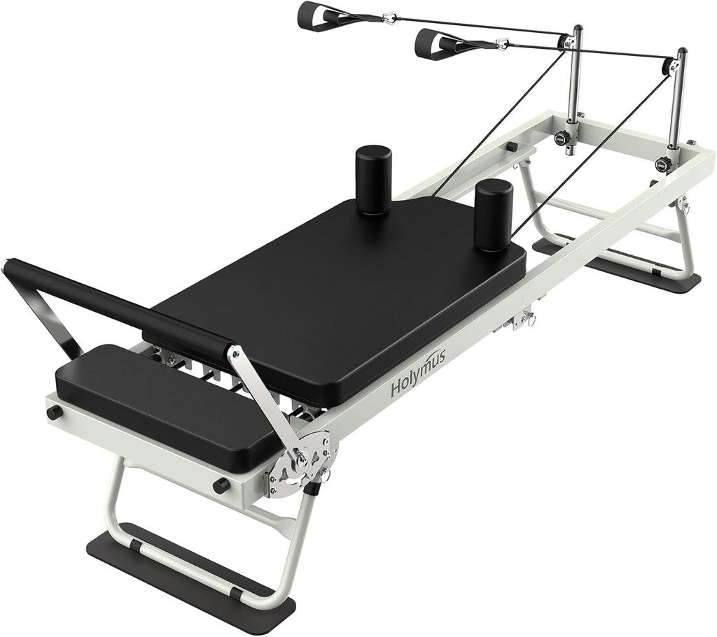75" Foldable Pilates Reformer Machine A345622