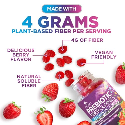 120 Gummies Prebiotic Fiber Gummies O530984
