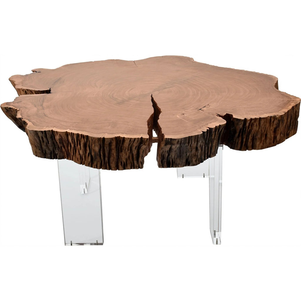 Acacia Wood Top Coffee Table W2482