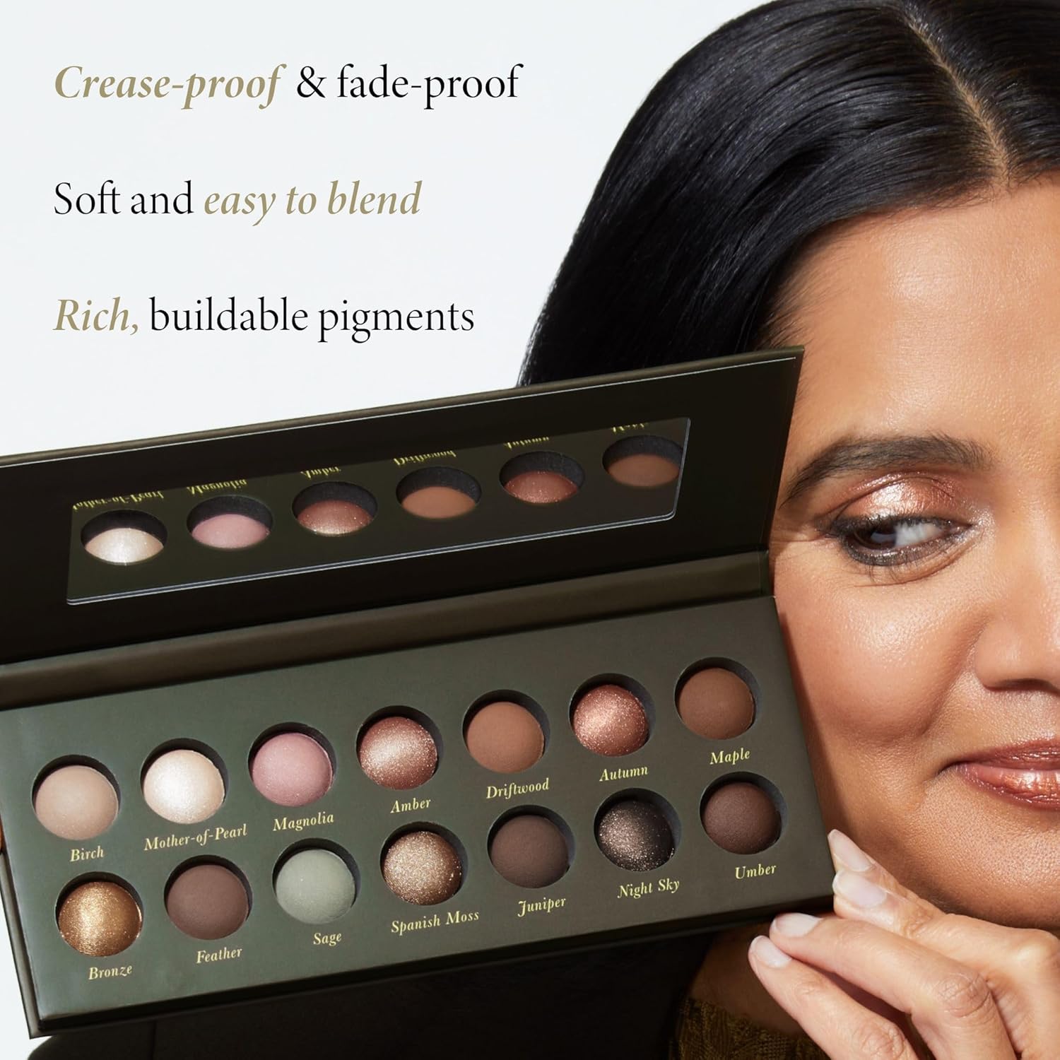 14 Pigmented Eyeshadows Palette H4534