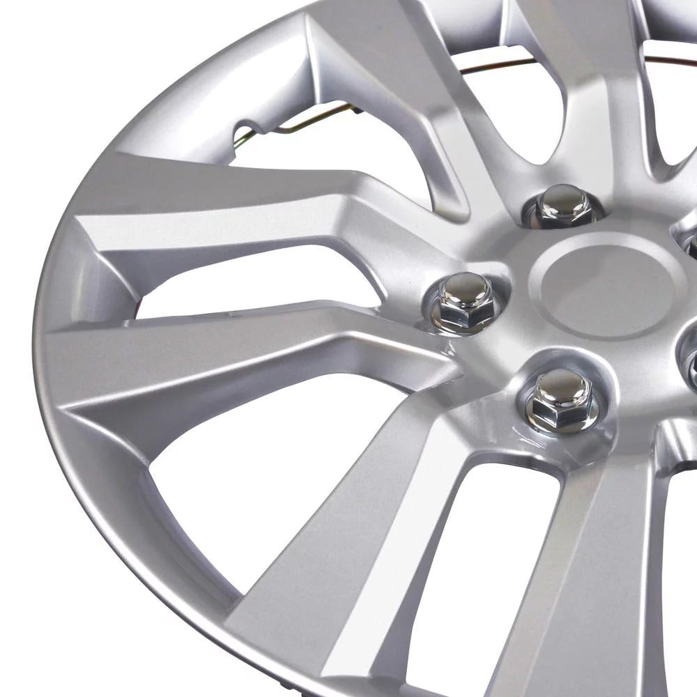 16 Inch Silver Replica Wheel Covers (4 Pieces) R6155