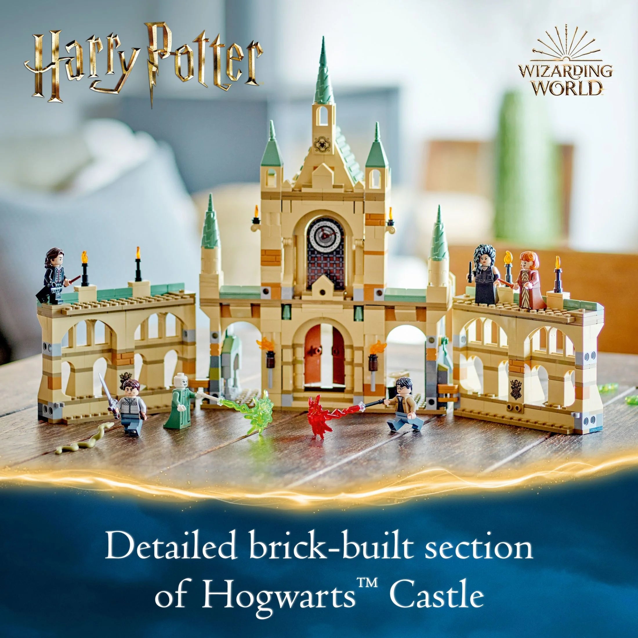 LEGO Harry Potter Building Toy Set with Castle and 6 Minifigures A3593
