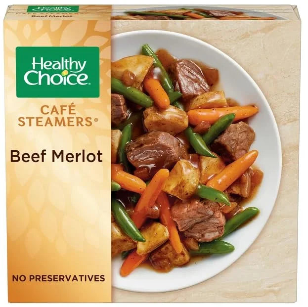 9.5 oz Frozen Beef Merlot Meal, Pack of 6 B376660