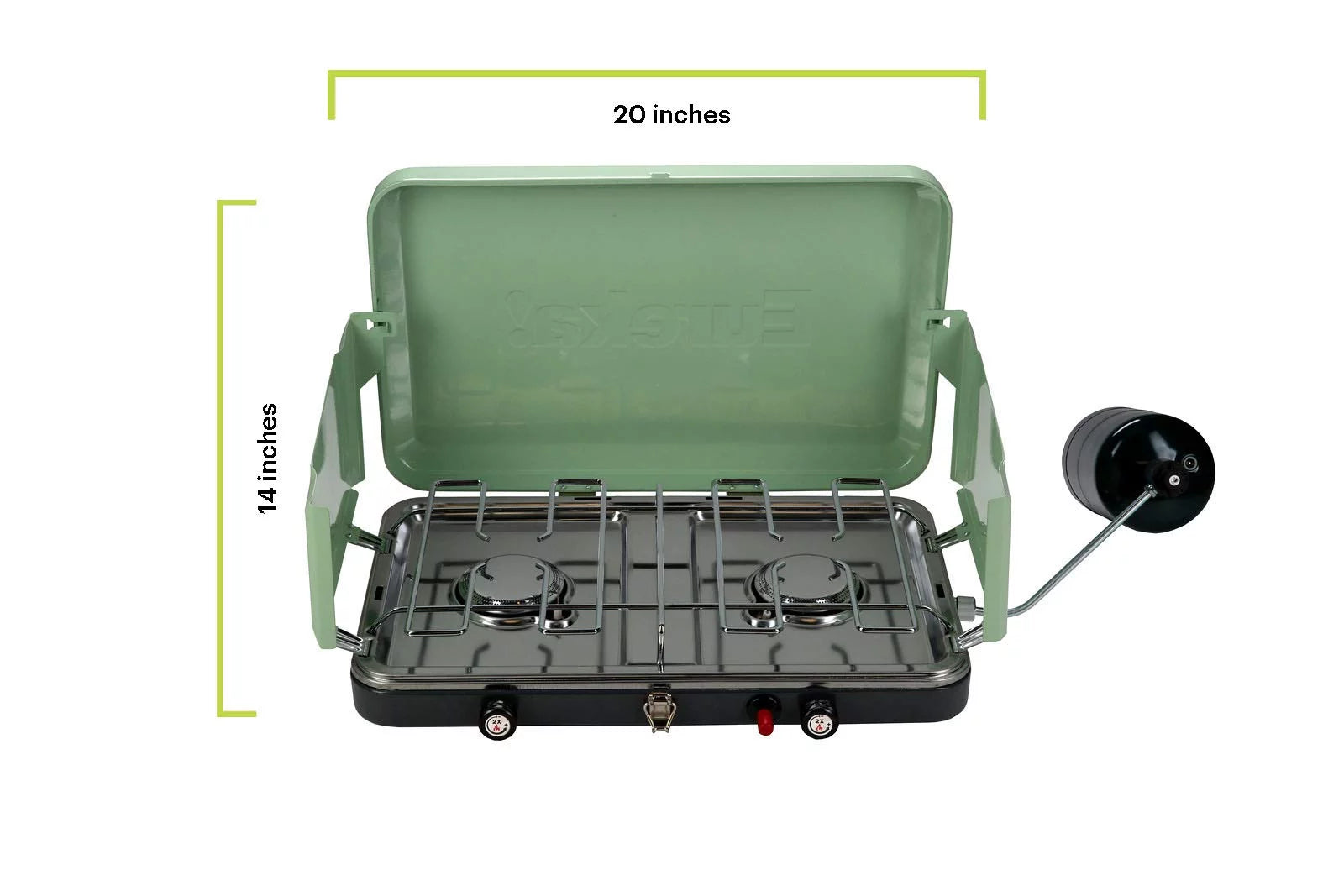 Quite Green Dark Shadow Ignite Stove D520