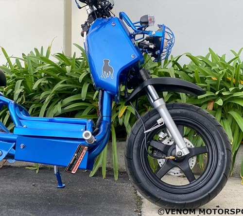 50cc Stretched Scooter Automatic Transmission Wide 205/30-12 Rear Tire Street Legal Moped H293