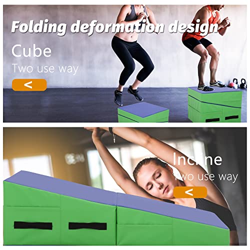 Folding Gymnastics Mat with Handle A806939