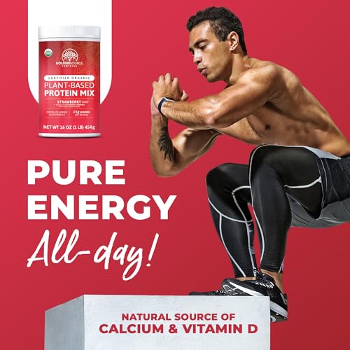 Plant Based Protein Powder with 22 Vitamins & Minerals, 15g of Protein U5230