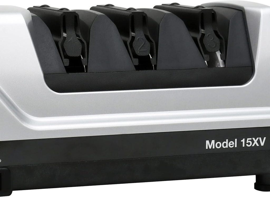 Gray Electric Knife Sharpener with Diamond Abrasives B5212