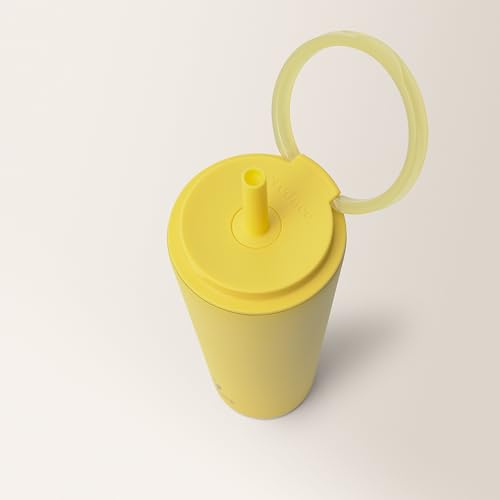 32 oz Stainless Steel Vacuum Insulated Tumbler with Flip Handle Lid B39632