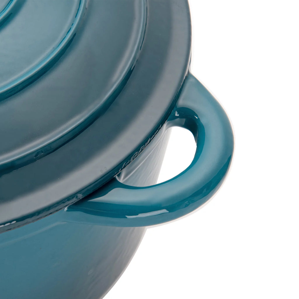 5.5 Quart Enameled Cast Iron Dutch Oven, Navy N5718