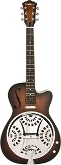 Vintage Sunburst Resonator Guitar F361843