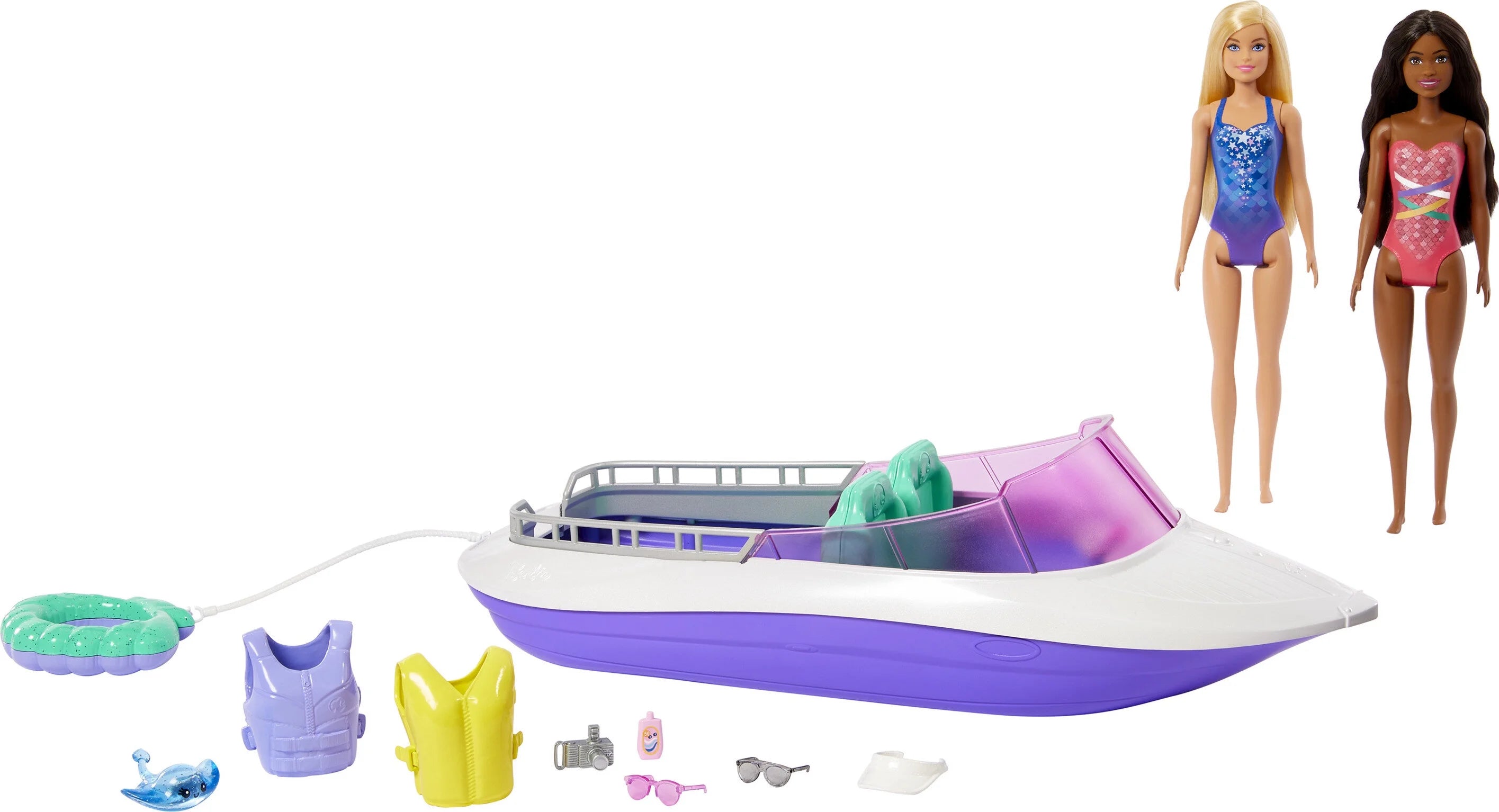 Barbie Dolls with Boat Playset H701577