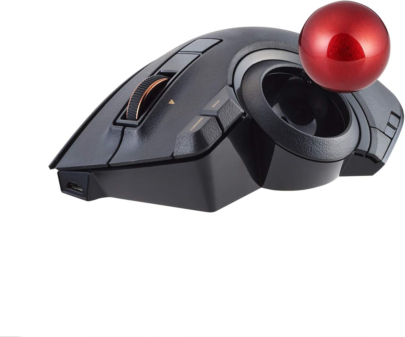 Wired Wireless Bluetooth Thumb Control 8-Button Ergonomic Optical Trackball Mouse X1287
