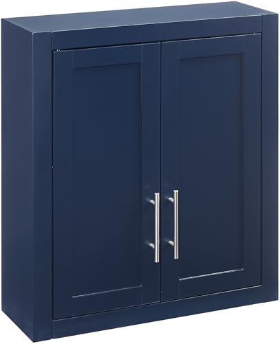 White Wall Mounted Bathroom Storage Medicine Cabinet with Shelves Z85442