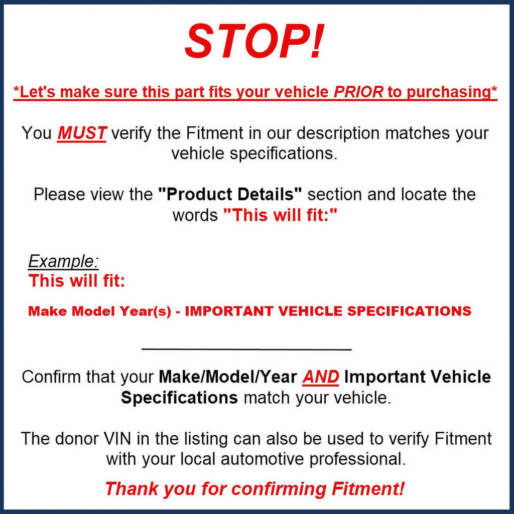 Pre-Owned Honda Accord Coupe Left Driver Tail Light K158313