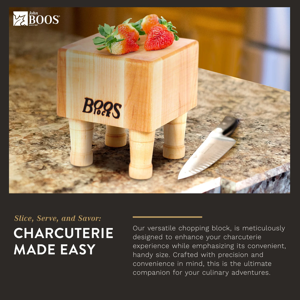 Medium Maple Wood Cutting Board, 6” x 6” P67072
