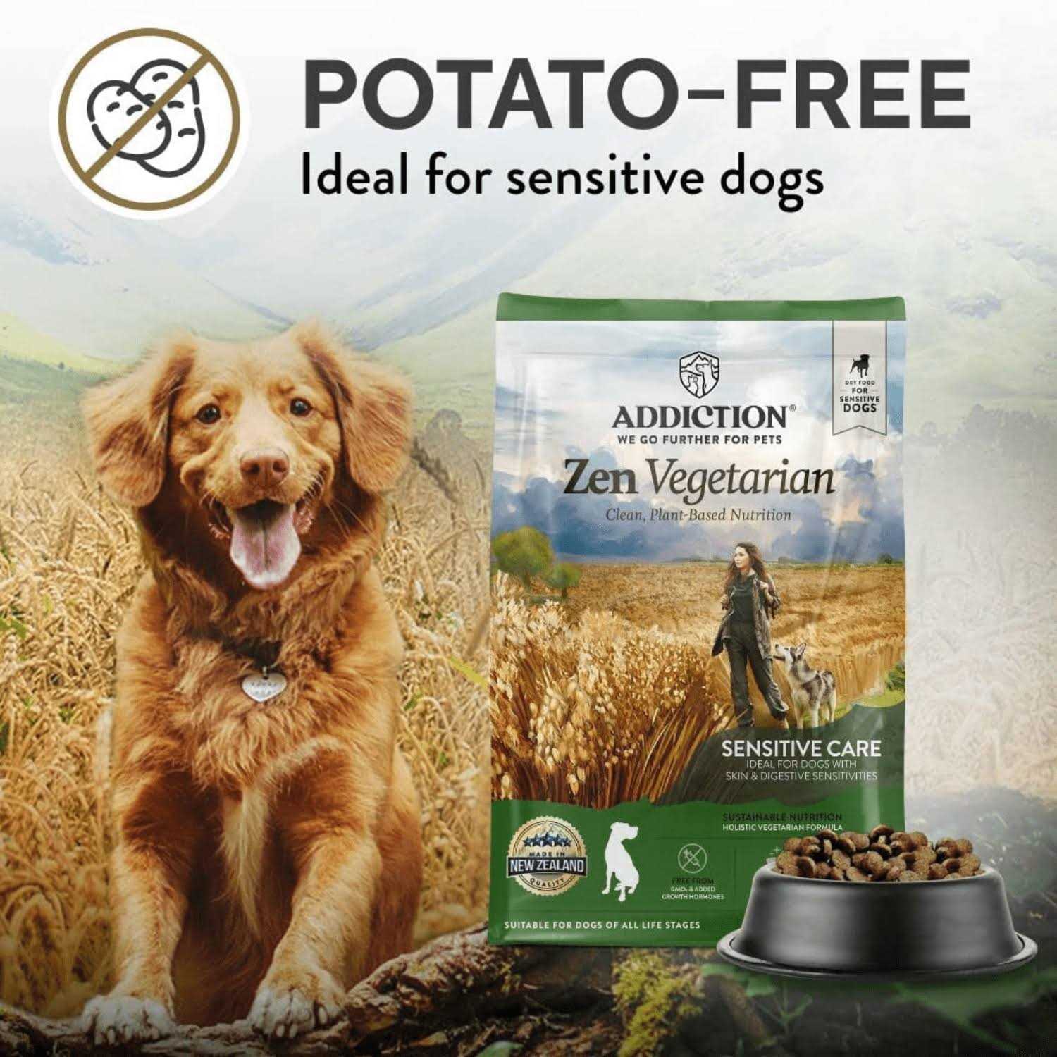 Zen Vegetarian Dry Dog Food E987
