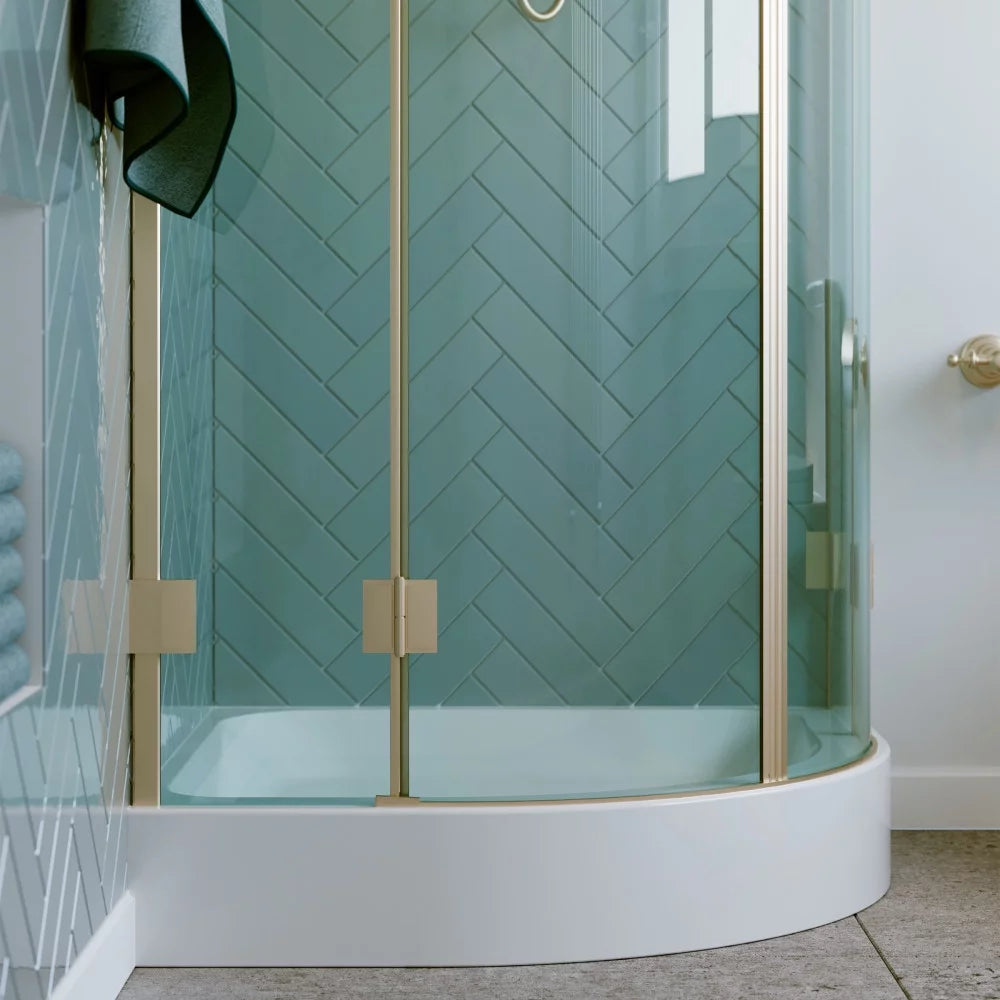 32 x 32 Acrylic White Neo-angle Shower Base X536957