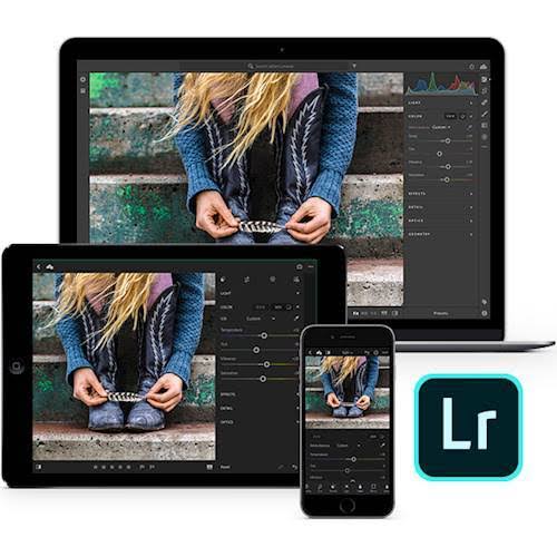 Photoshop Lightroom CC 1 Year Subscription R389