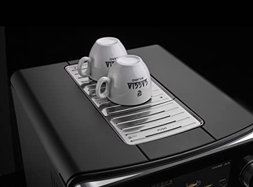 Fully Automatic Espresso Machine with 19 Customized Drink Settings, 0.5 Liters, Brushed Stainless R329