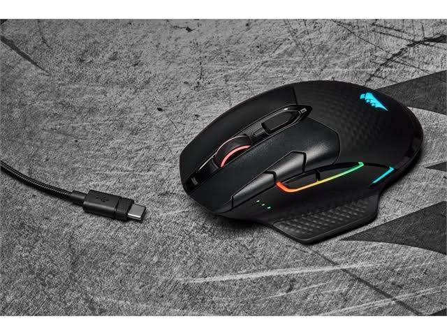 Black Wireless Gaming Mouse Z862
